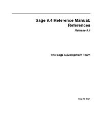 References Release 9.4