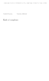 Ends of Complexes Contents