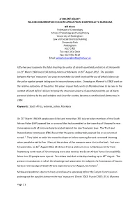Page | 1 a VIOLENT LEGACY