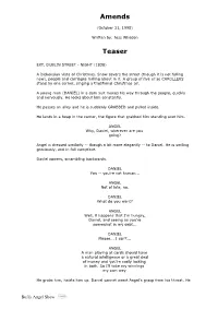 Amends Script
