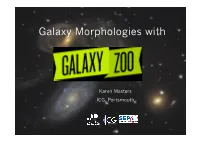 Galaxy Morphologies With