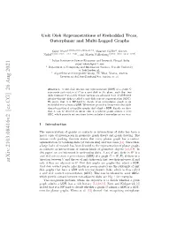Recognition of Unit Disk Graphs for Caterpillars, Embedded Trees, and Outerplanar Graphs