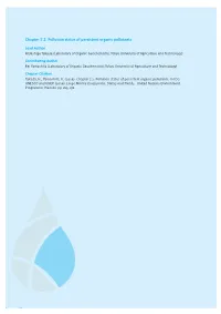 Chapter 7.2. Pollution Status of Persistent
