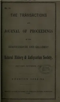 The Transactions Session 1894-95