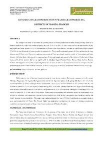 1.Conference-App DYNAMICS of GRAM PRODUCTION in MAJOR