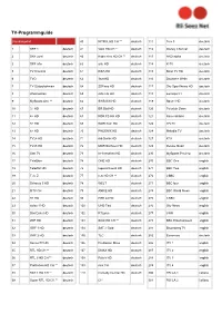 TV-Programmguide