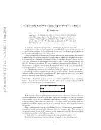 Arxiv:Math/0311272V2 [Math.MG] 11 Jun 2004