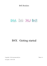 B4X Booklets