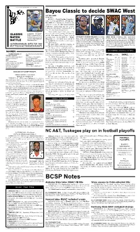BCSP Notes the One Pick