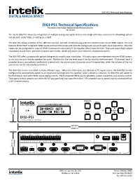 DIGI-P51 Technical Specifications