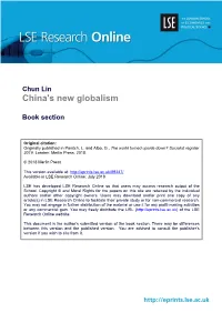 Chun Lin China's New Globalism