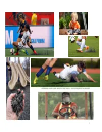 Concerns and Risks Related to Synthetic Turf and Crumb Rubber and Alternative Infills