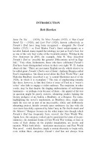 INTRODUCTION Rob Hawkes