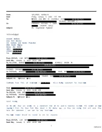 Link to the Fasano Email FOIA Production