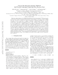 Arxiv:2107.01879V2 [Nucl-Th] 22 Jul 2021 Wgpaeng@Clunix.Com § Mannque.Rho@Ipht.Fr J = (38.1 ± 4.7) Mev,L = (106 ± 37) Mev