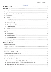 Contents EXAM STRUCTURE