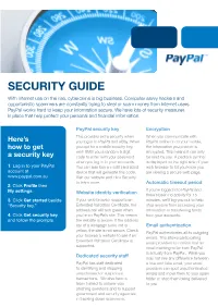 SECURITY GUIDE with Internet Use on the Rise, Cybercrime Is Big Business