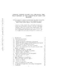 Fermat, Leibniz, Euler, and the Gang: the True History of the Concepts Of