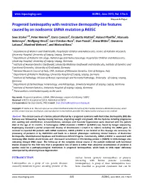 Progeroid Laminopathy with Restrictive Dermopathy-Like Features Caused By
