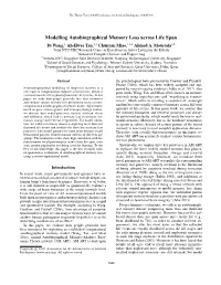 Modelling Autobiographical Memory Loss Across Life Span Di Wang,1 Ah-Hwee Tan,1,2 Chunyan Miao,1,2,3 Ahmed A