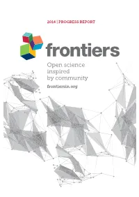 Open Science Inspired by Community Frontiersin.Org Frontiers Thanks Its 50’000+ Editorial Board Members