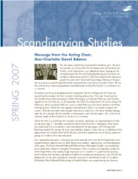 Department of Scandinavian Studies