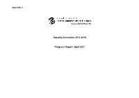 Equality Outcomes Progress Report 3017