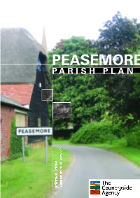 Peasemore Parish Plan C O N T E N T S