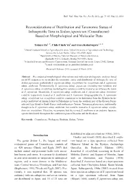 Reconsiderations of Distribution and Taxonomic Status of Infraspecific Taxa in Sedum Japonicum (Crassulaceae) Based on Morphol