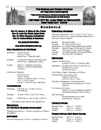 Schedule Rev