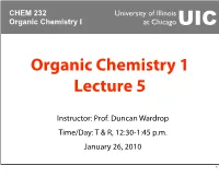 Chem 232 Lecture 5