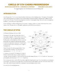 Circle of 5Th Chord Progression