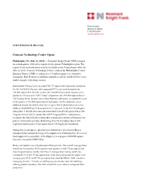 Comcast Technology Center Opens