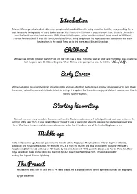 Introduction ​Childhood Early Career Starting His Writing ​ Middle Age