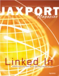 JAXPORT 2010 Magazine 1 L GISTICS