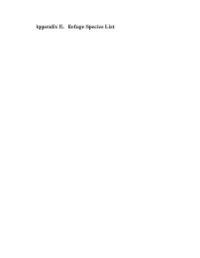 Species List-Includes Birds (Pdf)