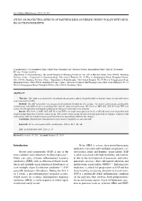 Study on Protecting Effects of Parthenolide on Hepatic Injury in Rats with Seve- Re Acute Pancreatitis