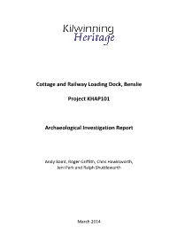Cottage and Railway Loading Dock, Benslie Project KHAP101
