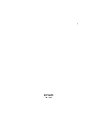 Reports N° 158 2 3