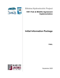 September 2020 Final Initial Information Package