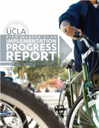 UCLA Bicycle Master Plan Implementation Progress Report