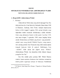 72 Bab Iii Biografi Dan Pemikiran Kh. Abdurrahman