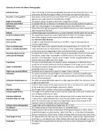 Macro References and Glossary Ofterms.Docx