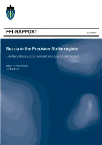 Protecting Russia 25 6.1 Pre-Nuclear Deterrence 26 6.2 Pre-Nuclear Deterrence in Escalation Dominance 28