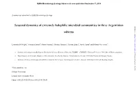 Seasonal Dynamics of Extremely Halophilic Microbial Communities in Three Argentinian Downloaded From
