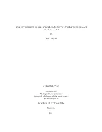 Tail Estimation of the Spectral Density Under Fixed-Domain Asymptotics