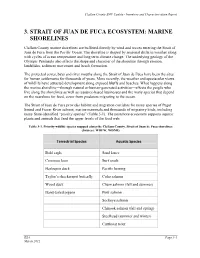 3. Strait of Juan De Fuca Ecosystem: Marine Shorelines