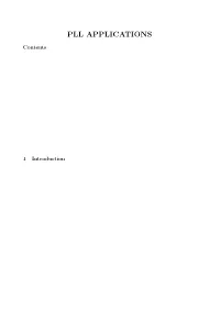 Pll Applications