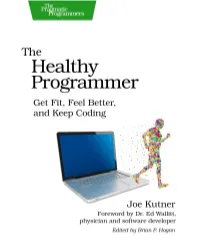The Healthy Programmer - Get Fit
