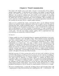 Chapter 6: Visual Communication